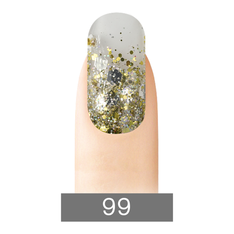 Cre8tion Nail Art Glitter, 099 0.5oz KK1031 